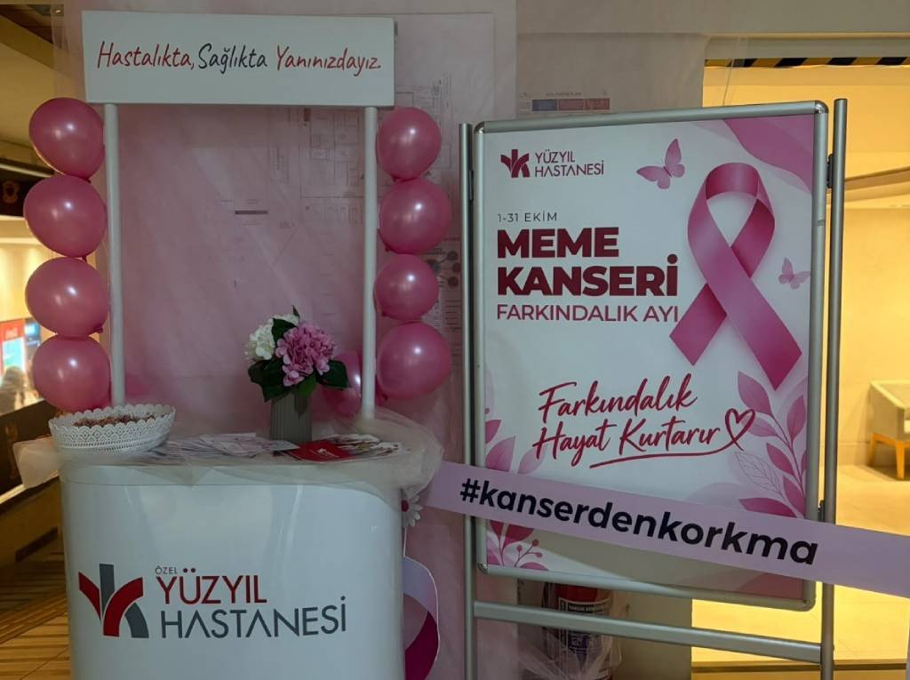 Meme Kanseri Farkındalık Ayı: Hastanemizde Farkındalık Standı Kuruldu